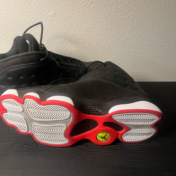 Air Jordan 13 Retro Playoff 2023 Black High-Top Sneakers Size 14 - Picture 5 of 8